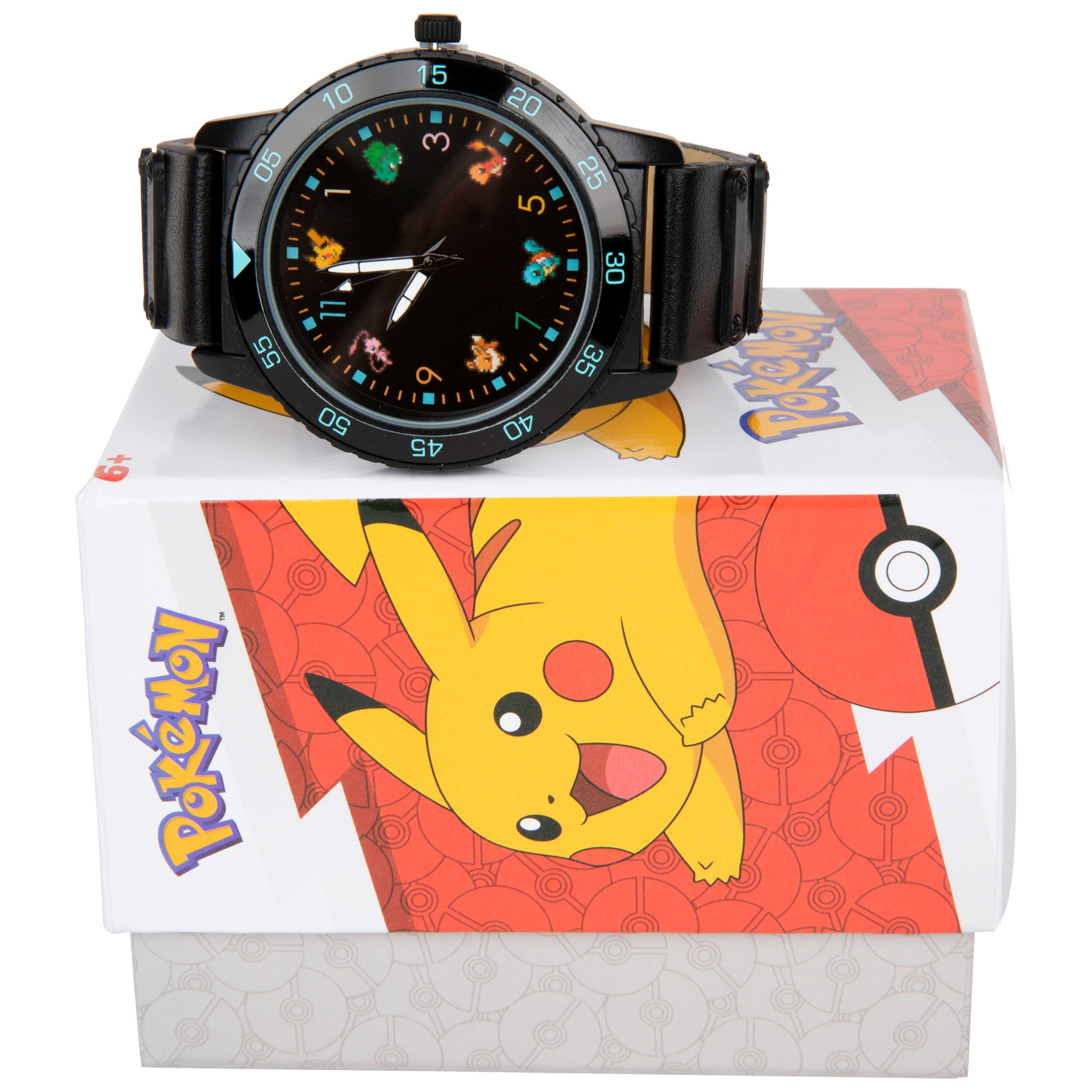 Pokemon Character Symbols For Numbers Watch with Adjustable Strap